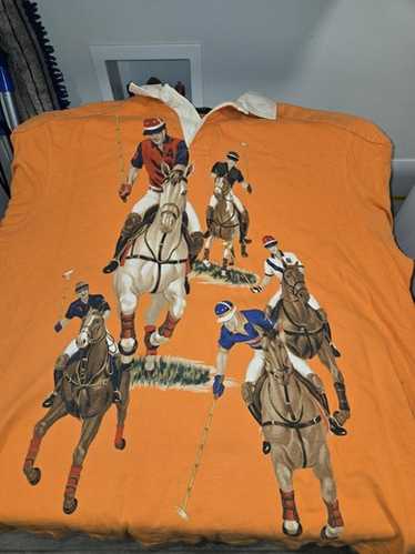 美品XL Polo Ralph Lauren 5horsemen 5ホースマン vintage 90s polo ralph lauren 5 horseman rugby shirt | eBay