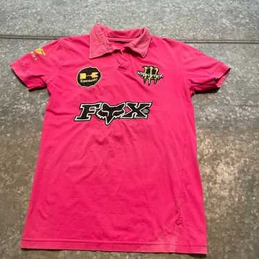 rosymonster♡logo dot polo shirt Polo Knit Top Big Girls S-xl - Pink | Levi's® US