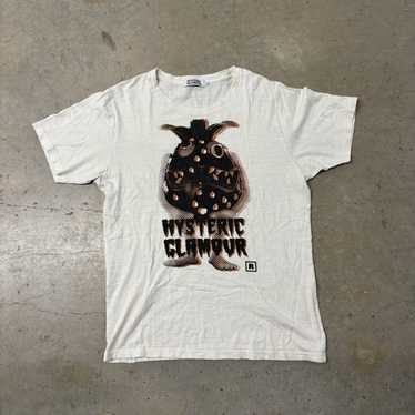 【957】【HYSTERIC GLAMOUR】スカル＆ストロベリーTシャツ HYSTERIC GLAMOUR HYSTERIC GLAMOUR