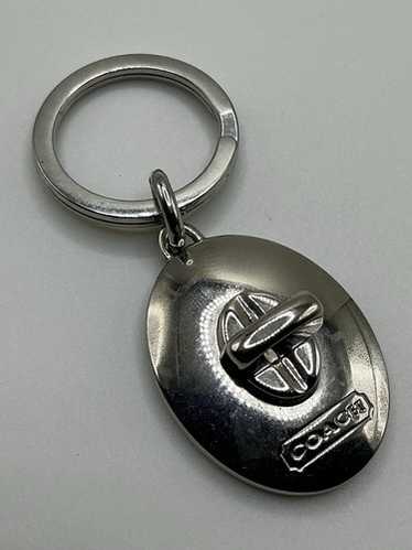 小物 Rare Vintage Coach Turn Lock Key Ring COACH® | Turnlock Key Fob