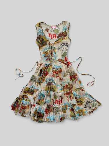 ✰blugirl〜by Blumarine✰オフホワイト ビーズ装飾スカート✰ Blugirl 2007SS White Eyelet Babydoll Dress – Sous Les Fleurs