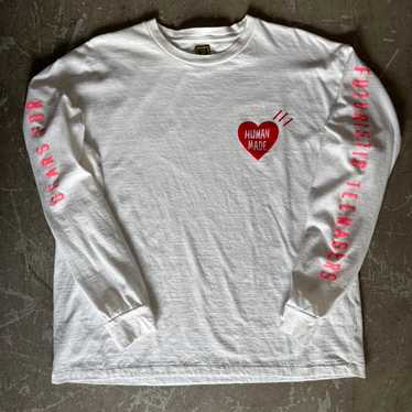 トップス HUMAN MADE HEART SWEATSHIRT Human Made Large heart logo sweatshirt | GREY | SEVENSTORE