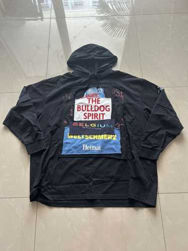 Vetements patchwork hoodie - Gem