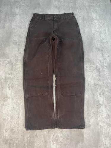 Distressed! carhartt double knee - Gem