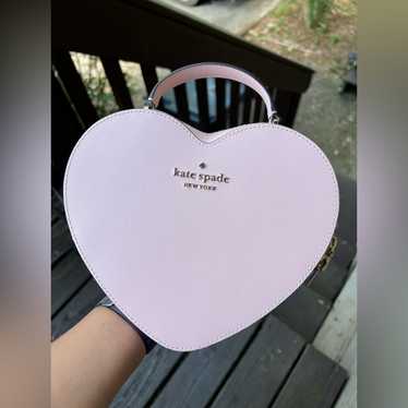 Kate Spade Pink Heart Bag - Gem
