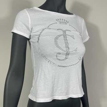 Juicy Couture アニバーサリー Tシャツ ホワイト Juicy Couture アニバーサリー Tシャツ ホワイト Juicy Couture
