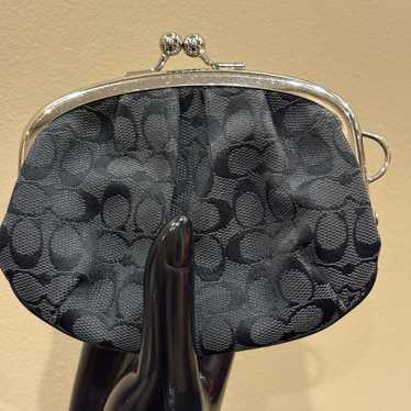 Coach signature black kisslock - Gem