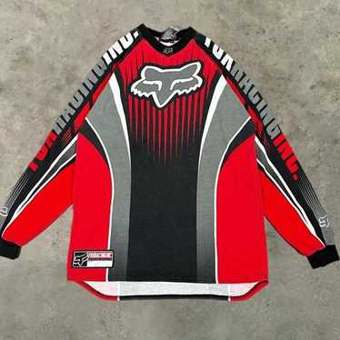 トップス 90s Fox racing vintage sweat トップス 90s Fox racing vintage sweat Fox Racing × Fruit Of
