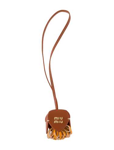 Miu Miu Bag-Charmキーホルダー Cute Knitted Bread Bag accessory with Pop Mart Skull-Panda