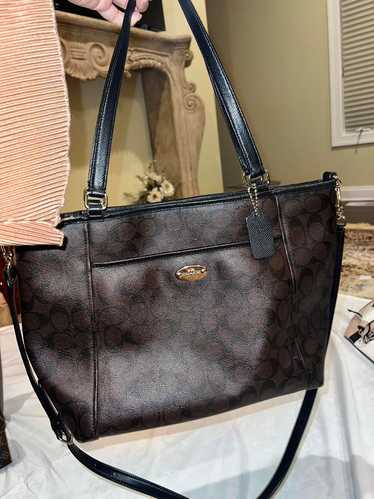 バッグ Rare Vintage Coach Tote Bag Nubuck Olive Vintage coach brown tote - Gem