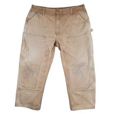 Distressed! carhartt double knee - Gem