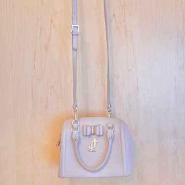 ■JILLSTUART■ Mocha shoulder bag 2 colors JLBA5E570BK JLBA4 Multi Patch Shoulder Bag, Vegan Leather with Denim Look, Cat