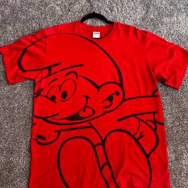 【本物保証 /関税・送料無料】Supreme Smurfs Tee Supreme Smurfs Tee White Men's - FW20 - US