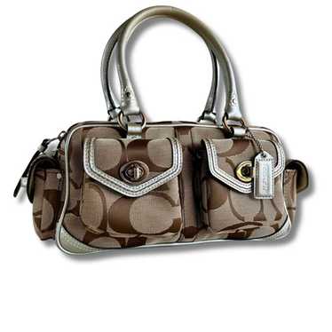 Coach gallery pocket satchel - Gem