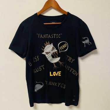 フェンディー　FENDI モンスター　Tシャツ　ネイビー XS 楽天市場】フェンディ モンスター t シャツ（メンズファッション