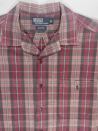 90s Ralph Lauren Shirt CALDWELL XL ギンガム 90s “polo by ralph lauren” “CALDWELL” gingham check pattern