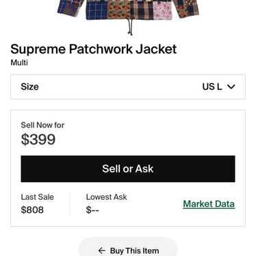 Patchwork jacket supreme - Gem