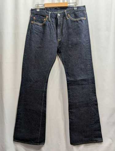 新品タグ付き TheFlatHead 3007CXX リアル加工ブルー25インチ THE FLAT HEAD - ザフラットヘッド 5007 ジップフライブーツ
