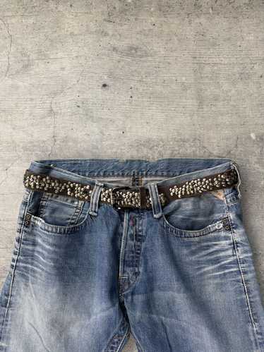 ⚠専用です！NUMBER九(N)INE ✦made in ITALY Belt✦ Number (N)ine Number nine Archive gem studs belt | Grailed