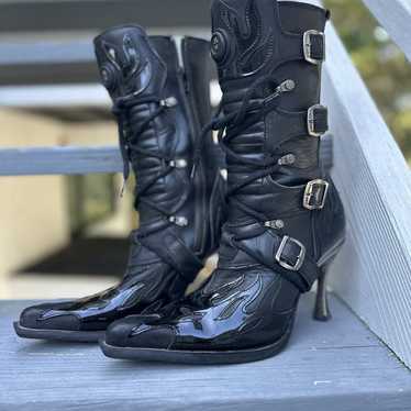 90s NEW ROCK Steel Heel Boots ブーツ y2k 90s NEW ROCK Steel Heel Boots ブーツ y2k ご注文は