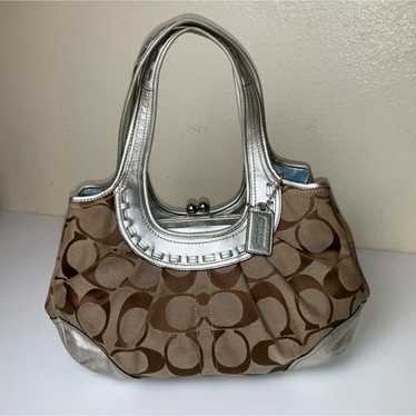 【y2k】Coach Ergo Pleated Frame Satchelbag Coach Ergo Pleated Frame Satchel bag Y2K Pink leather Clasp