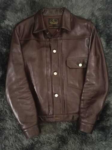 ジャケット・アウター FINE CREEK LEATHERS LEON custom BROWN FINE CREEK LEATHERS【Leon / レオン】(Custom)(BROWN)