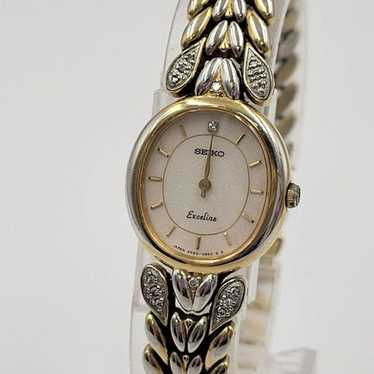 SEIKO セイコー エクセリーヌ 腕時計 4N20-5260 ダイヤ SEIKO セイコー エクセリーヌ 腕時計 4N20-5260 ダイヤ