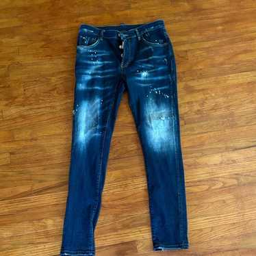 Mens dsquared2 jeans indigo - Gem