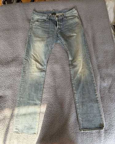 Yves denim 1サイズ　gray marno Yves Saint Laurent Vintage YSL Men's Gray Baggy Denim Jeans