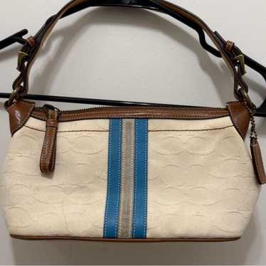 バッグ Coach Signature Demi Clip Flap Purse Coach | Bags | Coach Signature Demi Clip Flap Purse No
