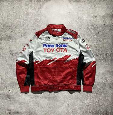 Panasonic TOYOTA Racing レーシングジャケット S-444 Vintage Toyota Panasonic Black Racing Jacket Size S | eBay