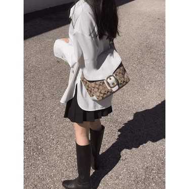 バッグ COACH Bleeker Legacy Signature Hand bag COACH Bleeker Legacy Signature Handbag 942 | eBay