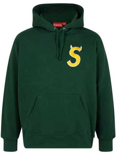 【Supreme x Stone 】Hooded Sweatshirt Dark Green 23FW Supreme Stone Island Hooded Sweatshirt (FW23) Dark Green
