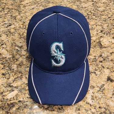 90s~ USA製 Seattle Mariners leather cap 90s~ USA製 Seattle Mariners leather cap Vintage 90s Seattle