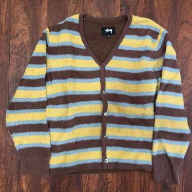 Stussy shaggy cardigan horizontal - Gem