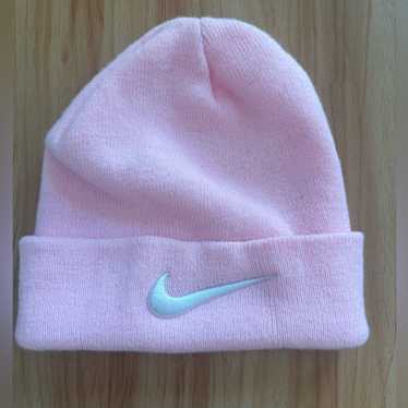 90s y2k vintage OLD NIKE KNIT CAP ストリート Vintage 90s Nike Red Beanie Knit Cap Winter Hat Embroidered