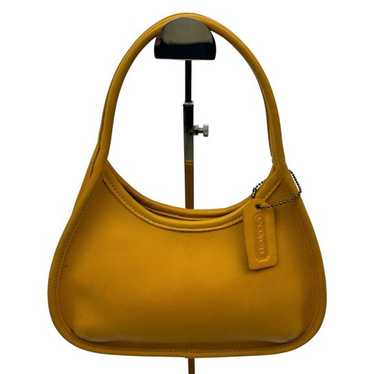 coach ergo vintage コーチ エルゴ イエロー 黄色 9025 yellow/mustard coach ergo bag 9025 🍌