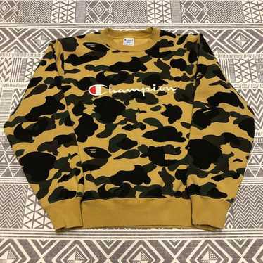 トップス A Bathing Ape Champion reverse weave XL BAPE × CHAMPION VERY APE Reverse Weave Zip hoodie Black A