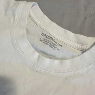Balenciaga white cotton t - Gem