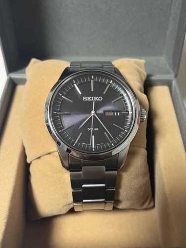 Seiko v158 solar black - Gem