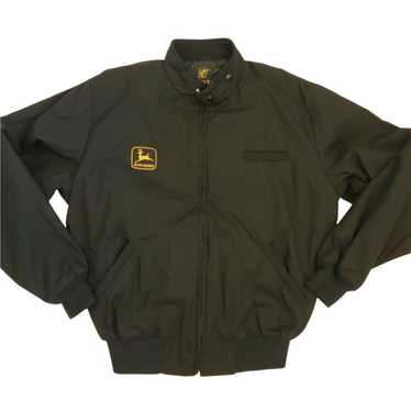 ジャケット・アウター 80s/JOHN DEERE/VINTAGE/JACKET/ NICE! Vtg 70's John Deere Jacket Large Made USA fleece lined