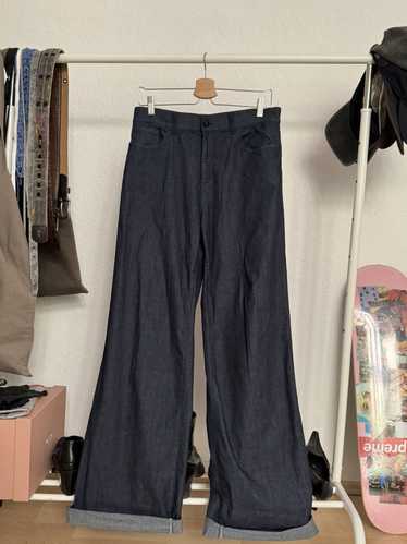 パンツ 2000s Emporio Armani baggy wide denim Oversized jeans in denim and twill | Armani Exchange