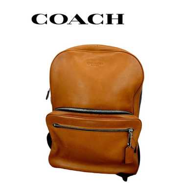 コーチ　バックパック　ハドソン　ブラウン コーチ COACH ハドソン バックパック リュックサック ロゴ 茶色