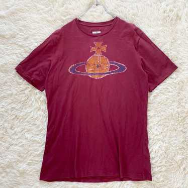 Vivienne Westwood｜ (OVERSIZED TEE MULTICOLOR ORB (3G010 Vivienne Westwood: White Classic Multicolour Orb T-Shirt