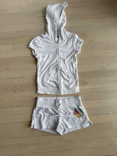 JUICY COUTURE ジューシークチュール ニットフーディ ホワイト Wifey – Juicy Couture