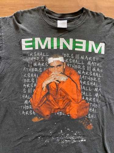ミュージシャン '00s EMINEM criminal tour T-shirt Eminem Criminal Tour 2000 t shirt - Vintage Band Shirts