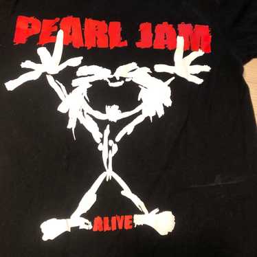 PEARL JAM ALIVE NICE MAN LARGE tシャツ PEARL JAM CHOICES NICE MAN LARGE 8657 | greatLA