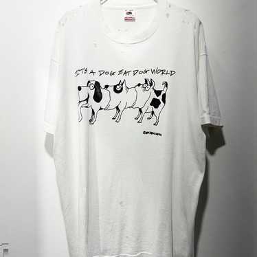 Vintage 90s dog eat - Gem