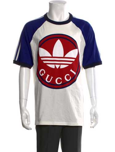 Gucci t-shirt adidas logo - Gem