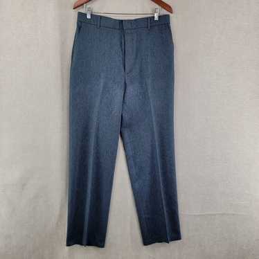 80s LEVI'S ACTION SLACKS USA製 W32/L30 Vintage 1980's Levis Action Slacks, Mens Blue USA, Deadstock
